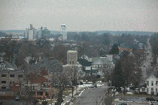 Winter Image of City