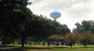 Tipton Water Tower and Golf Course Picture