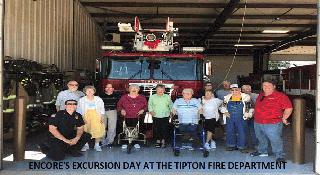 Encore's Excursion to Tipton Fire Dept June 2019